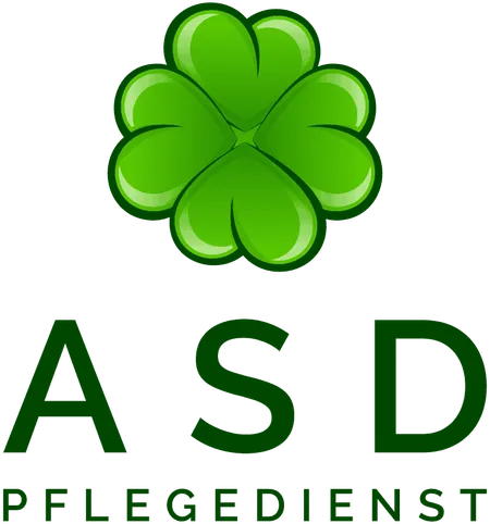 ASD Pflegedienst Hannover Logo als Kleeblatt