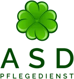 ASD Pflegedienst Hannover Logo als Kleeblatt